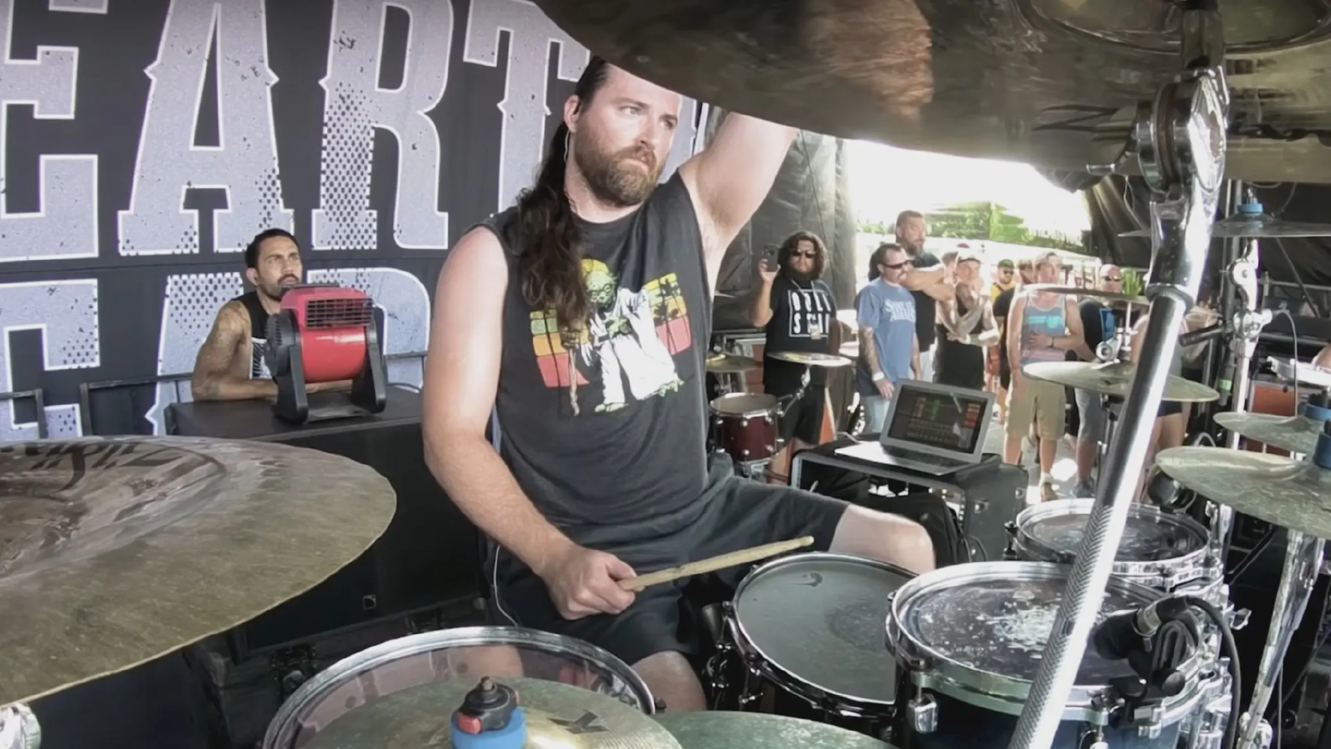 Nick Pierce, formerly of Unearth, steps in as drummer for As I Lay Dying’s tour, following Mancino’s exit